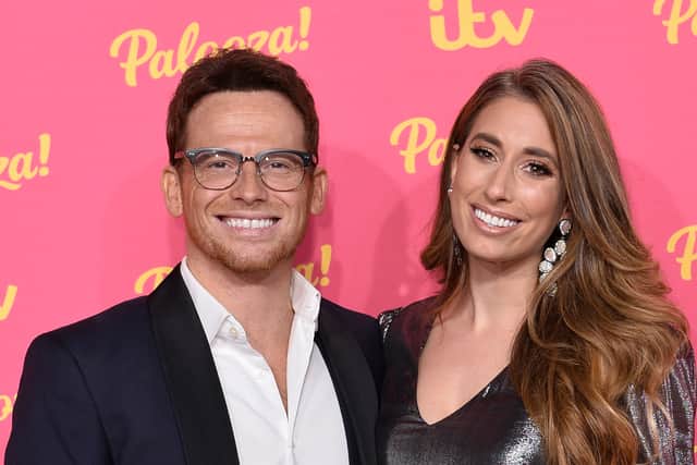 Stacey with her husband Joe Swash in 2019. 