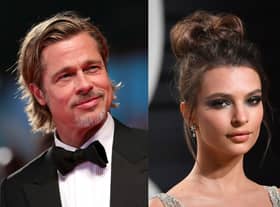 Brad Pitt and Emily Ratajkowski have sparked romance rumours after spending time together. (Getty Images)