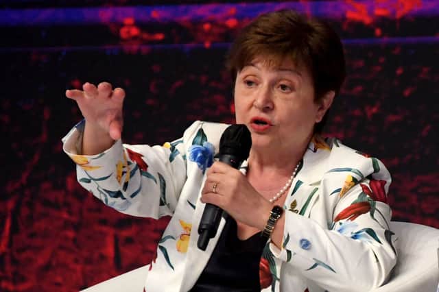 The IMF is headed by Bulgarian economist Kristalina Georgieva (image: AFP/Getty Images)
