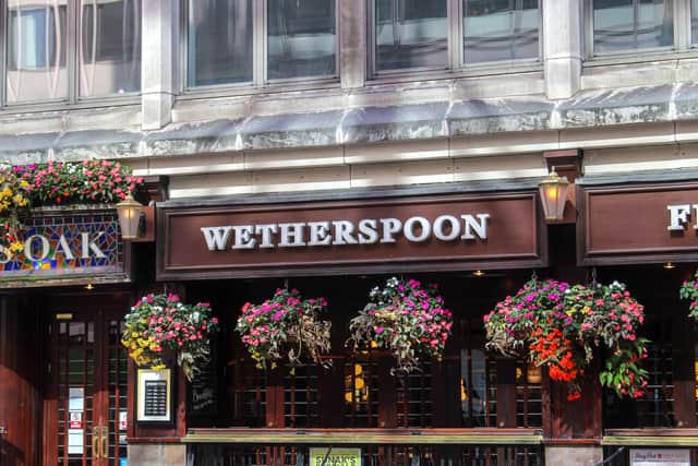 JD Wetherspoons has put 32 pubs up for sale across the UK (Photo: Shutterstock)