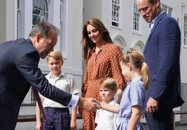 The young Royals started school at Lambrook in Windsor (Pic:getty)