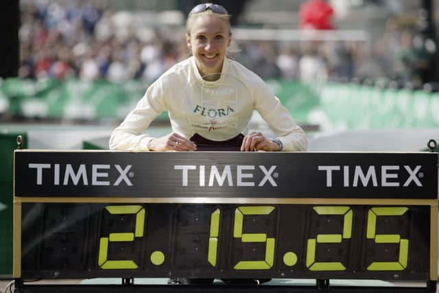 Paula Radcliffe still holds the women’s record for London Marathon - a record she set in 2003