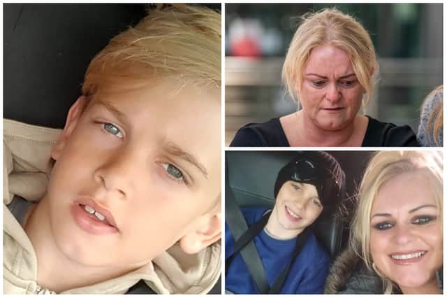 The mother of Archie Battersbee said she has received a barrage of online abuse including death threats, and that a noose was left on her son’s grave.