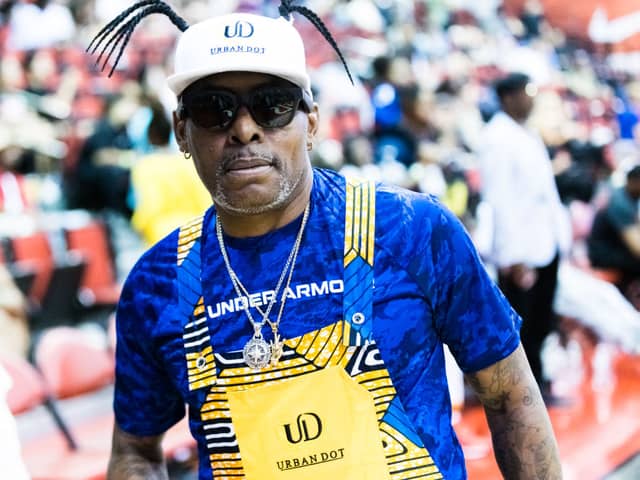 Rapper Coolio attends the 2022 Parlor Games Celebrity Basketball Classic in April 2022 (Photo: Greg Doherty/Getty Images)
