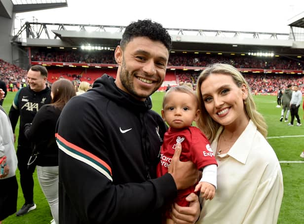 <p>Alex Oxlade-Chamberlain and Perrie Edwards (Getty Images) </p>