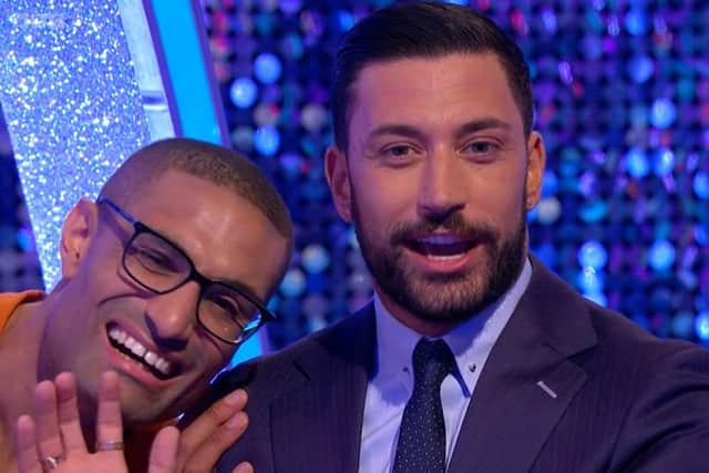 Richie Anderson and Giovanni Pernice dispelled rumours of a fued
