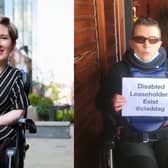 Sarah Rennie (left) and Georgie Hulme (right) are taking legal action against the Government for failing to implement evacuation plans after the Grenfell Tower fire. 