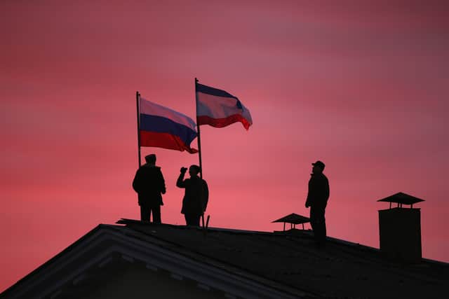 In 2014, Russia annexed Crimea in a similar “referendum” (Pic:  Getty Images)