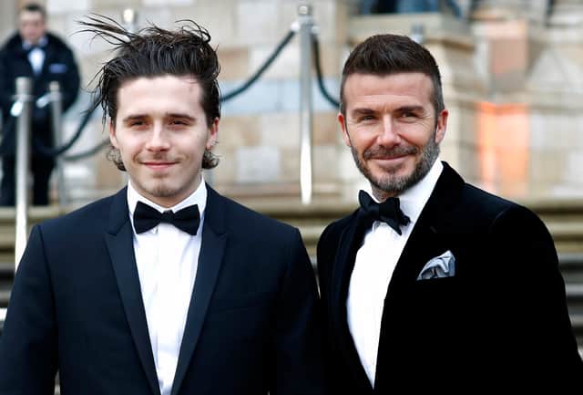 David Beckham has reportedly warned his son around his behaviour in their ongoing family feud