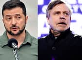 Mark Hamill joins Volodymyr Zelenskyy to help fundraise for Ukraine’s military efforts (Getty Images)