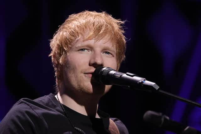 Ed Sheeran faces a copyright infringement claim relating to his 2014 hit ‘Thinking Out Loud’ (image: Getty Images)