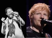 Ed Sheeran stands accused of ‘stealing’ Marvin Gaye’s music - allegations his lawyers have denied (images: Getty Images)