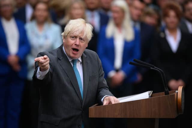 Boris Johnson has repeatedly suggested he could make a return to frontline politics (image: Getty Images)