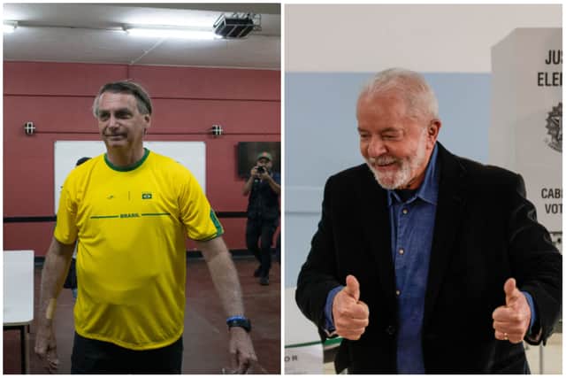 Jair Bolsonaro and Lula da Silva both cast their votes on Sunday (Getty Images)