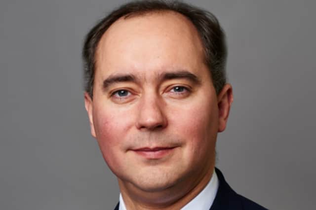Dominic Johnson is a city financier and former business partner of Jacob Rees-Mogg (Image: gov.uk)