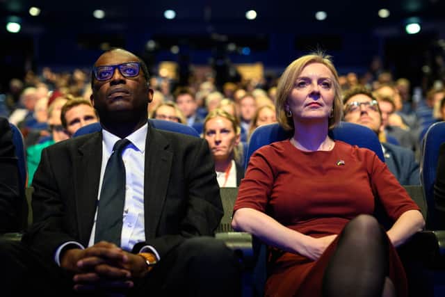 Liz Truss and Kwasi Kwarteng have abandoned a plan to abolish the top rate of income tax (Photo: Getty Images)