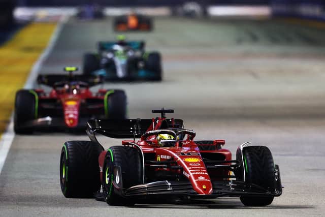 The two Ferraris both enjoyed podium positions despite mistakes and poor pace