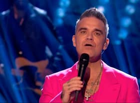 Robbie Williams on Strictly Come Dancing