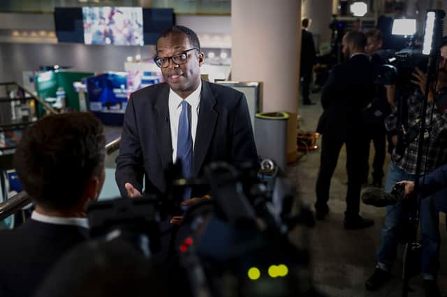 Kwasi Kwarteng was forced to U-turn on the abolition of the top rate of income tax (image: Getty Images)