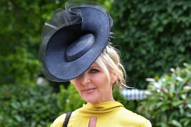 Amanda Wakeley attends Royal Ascot 2022 at Ascot Racecourse on June 16, 2022 in Ascot, England. (Photo by Kirstin Sinclair/Getty Images for Royal Ascot)