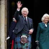 King Charles III and Queen Consort Camilla were in Scotland for a celebration. 