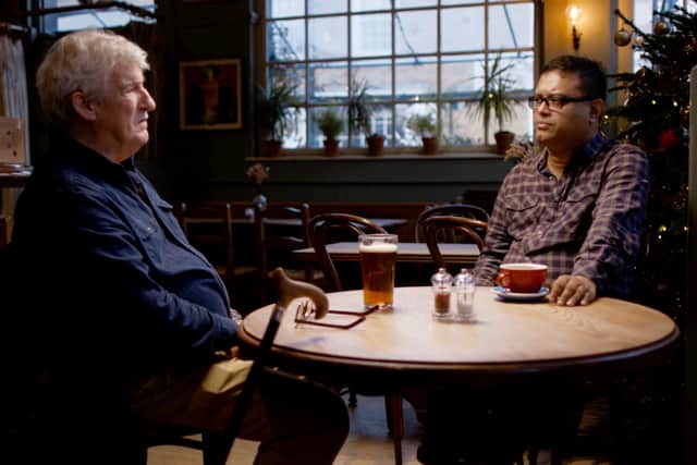 Jeremy Paxman and Paul Sinha