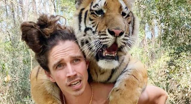 Tiger King star Kody Antle’s tiger is top of TikTok’s influencer pet list.