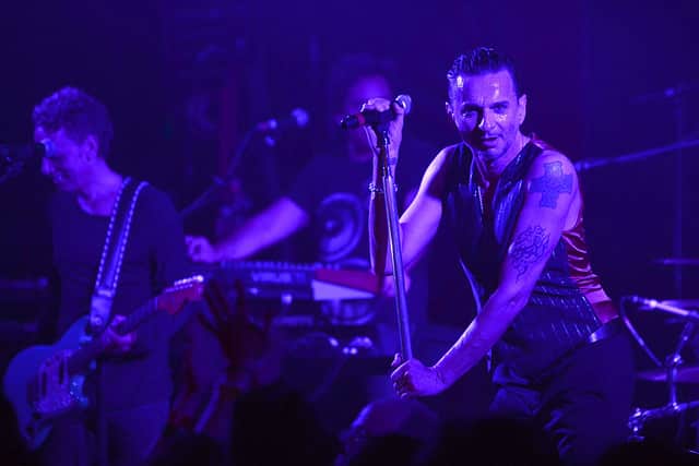 Guitarist Martin Gore and singer Dave Gahan of Depeche Mode in 2013 (Photo: Jason Merritt/Getty Images for Press Here)