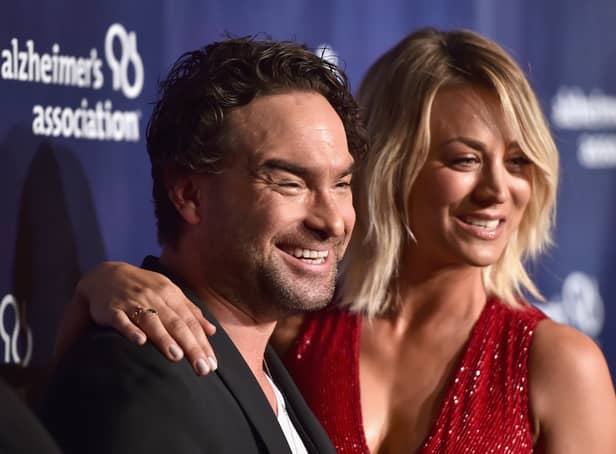 <p>Johnny Galecki and Kaley Cuoco (Getty Images) </p>