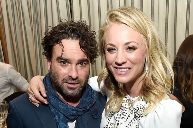 Johnny Galecki and Kaley Cuoco (Getty Images)