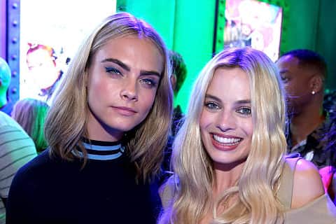 Margot Robbie and Cara Delevingne have been put in the centre of a police investigation (Pic:Getty)