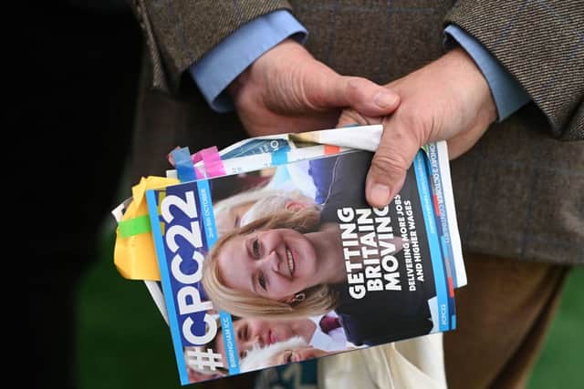 Liz Truss’s speech to Conservative Party Conference 2022 may come too late to save her (image: AFP/Getty Images)