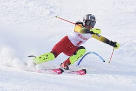 China’s Fanying Kong at 2017 Asian Winter Games in Sapporo