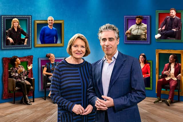 Show hosts Joan Bakewell and Stephen Mangan