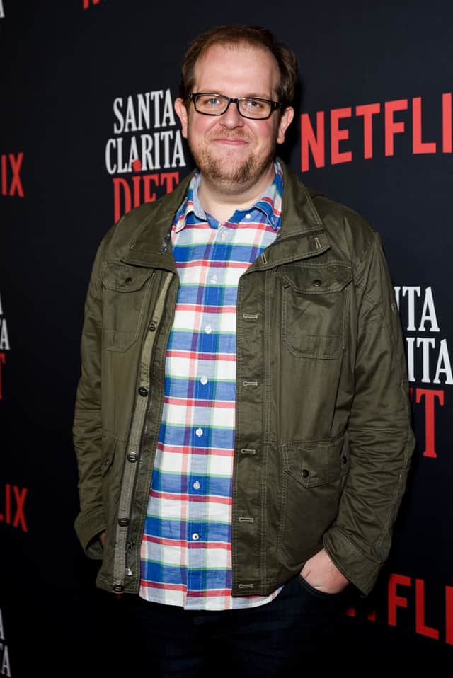 Dominic Burgess attends Netflix’s “Santa Clarita Diet” Season 3 Premiere at Hollywood Post 43 on March 28, 2019 in Los Angeles, California. (Photo by Presley Ann/Getty Images)