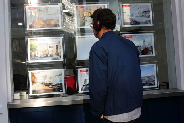 Mortgage rates have rocketed, meaning some on the housing ladder could be vulnerable to repossession (image: AFP/Getty Images)