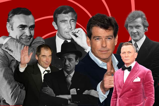 All of the James Bond actors - from Sean Connery to Daniel Craig (Image: Kim Mogg)