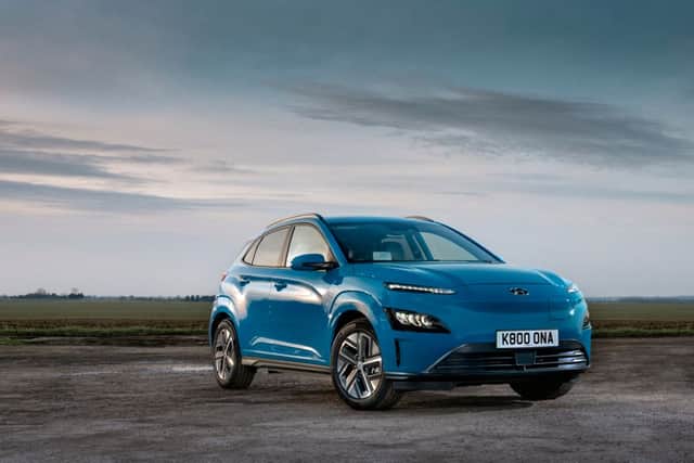 A Hyundai Kona Electric will take around 75 minutes to charge from 0-80% on a 50kW public charger