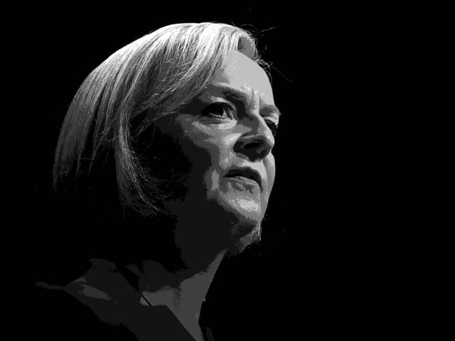Liz Truss gave her keynote speech at the Tory Party Conference after a challenging first month in power (Getty Images)