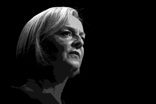 <p>Liz Truss gave her keynote speech at the Tory Party Conference after a challenging first month in power (Getty Images)</p>