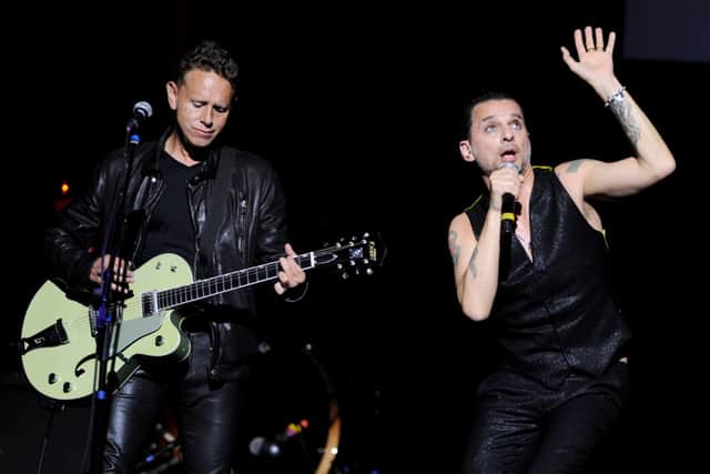 Martin Gore and singer Dave Gahan of Depeche Mode in 2011 (Photo: Kevin Winter/Getty Images)