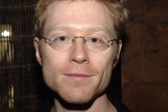 Actor Anthony Rapp arrives to the Tribeca Film Institute Gala Benefit At Nobu Midtown on November 20, 2005 in New York City.  (Photo by Brad Barket/Getty Images)