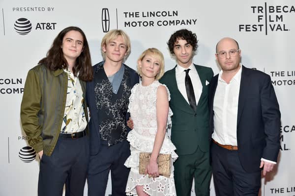 Miles Robbins, Ross Lynch, Anne Heche, Alex Wolff, and Marc Meyers attend the “My Friend Dahmer” Premiere at the 2017 Tribeca Film Festival (Pic: Getty Images for Tribeca Film Festival)