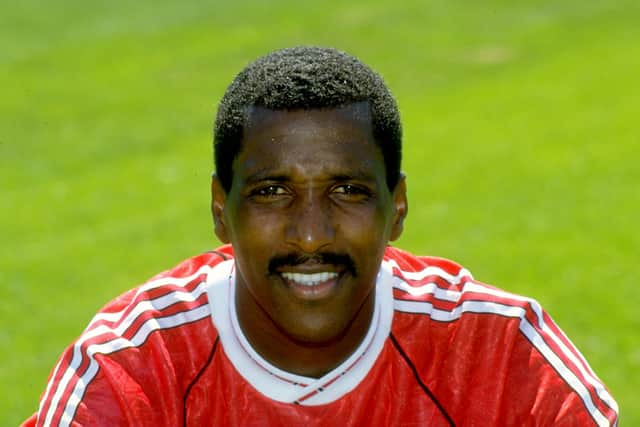 Viv Anderson was the first black player to play for England (Getty Images)
