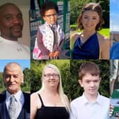 Undated handout photos issued by An Garda Siochana of (top row, left to right) Leona Harper, 14, Robert Garwe, 50, Shauna Flanagan Garwe, five, Jessica Gallagher, 24, and James O'Flaherty, 48, and (bottom row, left to right) Martina Martin, 49, Hugh Kelly, 59, Catherine O'Donnell, 39, her 13-year-old son James Monaghan, and Martin McGill, 49, the ten victims of explosion at Applegreen service station in the village of Creeslough in Co Donegal on Friday. Picture date: Sunday October 9, 2022.