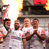 Captain Sam Tomkins leads England to victory in Combined Nations All Stars tournament, June 2022