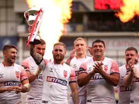 Captain Sam Tomkins leads England to victory in Combined Nations All Stars tournament, June 2022