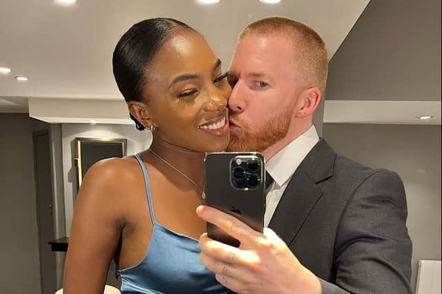 Love Islander Chyna Mills posted a photo dump to her Instagram page, which included a selfie with new boyfriend Neil Jones. (Photo Credit: Instagram / @chymills_)