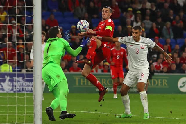 Gareth Bale for Wales against Poland, September 2022