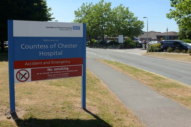 Countess of Chester Hospital, where Lucy Letby worked. (Picture: SWNS)